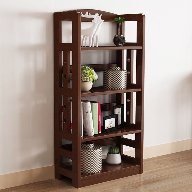 Estantería moderna de madera estantería vertical para sala de estar