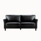 Standard 4 Legs Sofa Modern Distressed Leather Flared Arm Sofa Clearhalo 'Furniture' 'furniture_sofas' 'kitchen' 'kitchen_sofas' 'Living Room Furniture' 'Sofa' 'sofas' 1200x1200_13c6c9d3-6213-4707-8dca-5484d5ba8487
