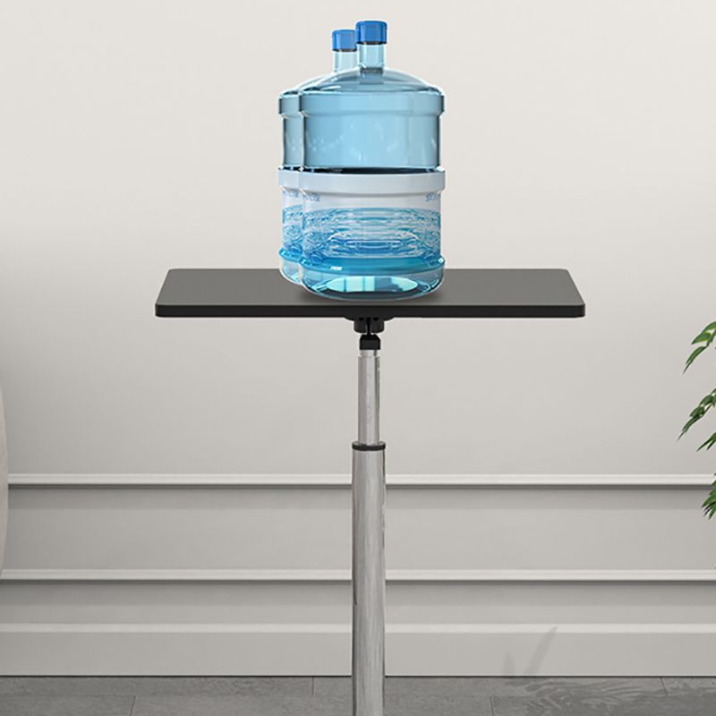 Escritorio de pie de madera artificial con ruedas de ruedas de ruedas para dormitorio para dormitorio