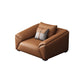Contemporary Cushions Sloped Arm for Living Room Stationary Sofa