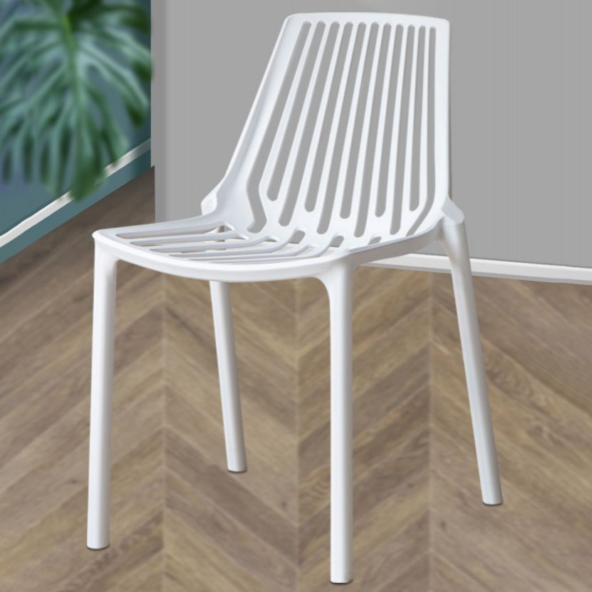 Modern Style Stackable Chair Dining Armless Chairs with Plastic Legs for Kitchen Clearhalo ' kitchen&dining_furn' 'Dining Chairs' 'Dining Tables & Seating' 'dining_chair' 'furn' 'furn_dining_chair' 'Furniture' 'furniture_dining_chair' 'Kitchen & Dining Furniture' 'kitchen' 1200x1200_13c937a4-f3d7-4342-ae6b-25e86a084b2d