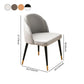 Scandinavian Style Upholstered Armless Dining Chairs Solid Back Dining Side Chair Clearhalo ' kitchen&dining_furn' 'Dining Chairs' 'Dining Tables & Seating' 'dining_chair' 'furn' 'furn_dining_chair' 'Furniture' 'furniture_dining_chair' 'Kitchen & Dining Furniture' 'kitchen' 1200x1200_13c9e746-e722-4991-8cad-81460fbbf42e