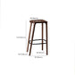 Solid Wood Counter and Bar Stool Indoor Industrial Backless Stool Clearhalo 'Bar Furniture' 'Bar Stools' 'bar_stools' 'furn' 'furn_bar_stools' 'Furniture' 'Kitchen & Dining Furniture' 1200x1200_13cd8956-6ddd-4c32-96a2-d15f0818f1e6