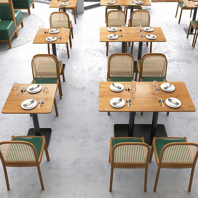Solid Wood Dining Room Collection Industrial Style Dining Table for Home Clearhalo ' dining_table' 'Dining Tables & Seating' 'Dining Tables' 'furn' 'furn_dining_table' 'Furniture' 'furniture_dining_table' 'Kitchen & Dining Furniture' 'kitchen&dining_furn' 'kitchen' 'kitchen_dining_table' 1200x1200_13cefc49-4138-41b9-8108-5d2317b4c7ad