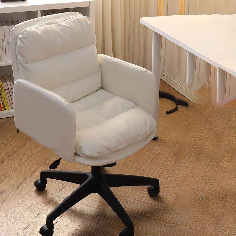 Padded Arms Working Chair Modern Mid Back Swivel Office Chair Clearhalo 'furn' 'furn_office_chair' 'Furniture' 'Office Chairs' 'Office Furniture' 'office_chair' 1200x1200_13d07676-2a0b-47f5-9df8-e8fcab8cb7db