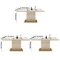 Metal Traditional Luxury Rectangle Dining Table Sintered Stone Table for Dining Room Clearhalo ' dining_table' 'Dining Tables & Seating' 'Dining Tables' 'furn' 'furn_dining_table' 'Furniture' 'furniture_dining_table' 'Kitchen & Dining Furniture' 'kitchen&dining_furn' 'kitchen' 'kitchen_dining_table' 1200x1200_13d2858b-1035-4f5d-8b34-f58808cf8a38
