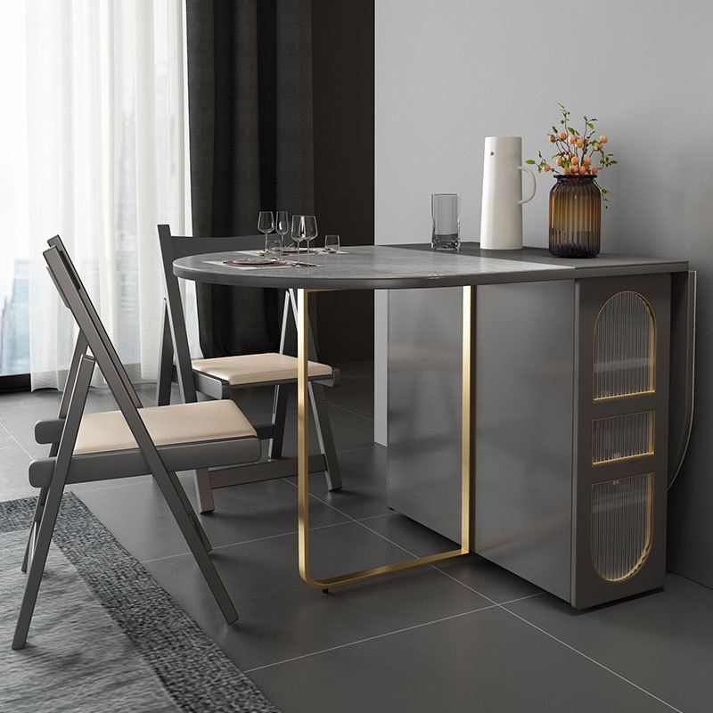 Table de base de table à manger moderne, 59,1 "L x 31,5" W x 29,5 "H