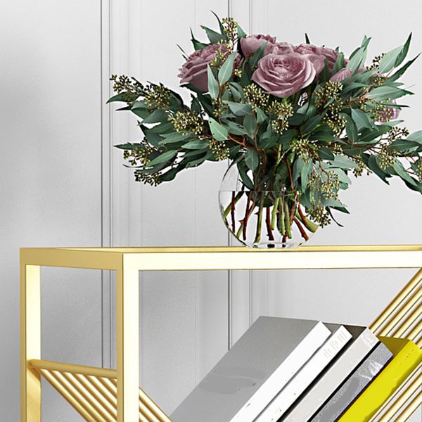 Modern Style Bookcase Open Back Metal Vertical Bookshelf for Home Clearhalo 'Bookcases' 'furn' 'furn_bookcases' 'Furniture' 'Office Furniture' 1200x1200_13daf80f-372e-4517-9d53-8d5b01ff17a3