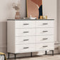 11.81" Wide Accent Chest White Contemporary Chest with Drawers Clearhalo 'Cabinets & Chests' 'cabinets_chests' 'furn' 'furn_cabinets_chests' 'Furniture' 'Living Room Furniture' 1200x1200_13dfcc82-2d4a-4cce-947e-1aec6131e733
