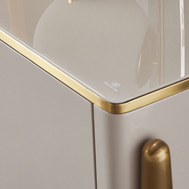 Glass Enclosed Storage TV Stand Luxury Rectangle TV Cabinet with Doors Clearhalo 'furn' 'furn_tv_stands_entertainment_centers' 'Furniture' 'Living Room Furniture' 'TV Stands & Entertainment Centers' 'TV Stands & Media Storage Furniture' 'tv_stands_entertainment_centers' 1200x1200_13e2a35f-5371-48da-b5d5-7954bc0b9c3b