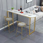 Contemporary Style Sintered Stone Table Dining Bar Counter Table for Kitchen Clearhalo 'Bar Furniture' 'Bar Tables' 'bar_tables' 'furn' 'furn_bar_tables' 'Furniture' 'furniture_bar_tables' 'Kitchen & Dining Furniture' 1200x1200_13e2dca6-9f9c-47c1-a722-fa0e0c39eb56