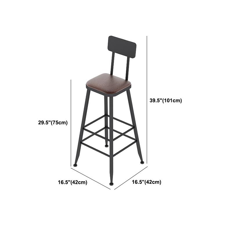 Industrial Solid Wood Bar Table Set 1/2/3/7 Pieces Counter Table with Upholstered Stools Clearhalo 'Bar Furniture' 'furn' 'furn_home_bar_bar_sets' 'Furniture' 'Home Bars & Bar Sets' 'home_bar_bar_sets' 'Kitchen & Dining Furniture' 1200x1200_13e32d1c-c7ae-44e3-ae13-c7fe07ae8e8e