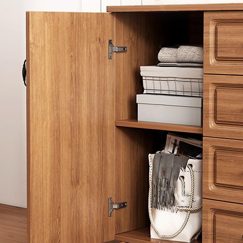 Mid Century Modern Accent Chest  Rectangle Chest with Drawers