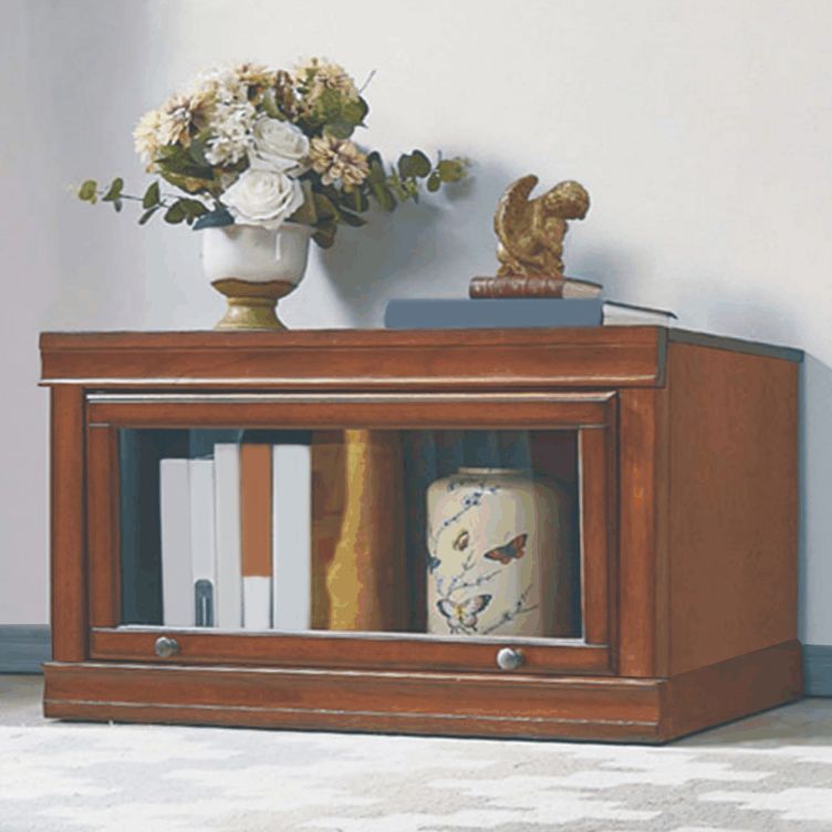 Wooden Standard Bookcase Contemporary Closed Back Bookshelf With Door Clearhalo 'Bookcases' 'furn' 'furn_bookcases' 'Furniture' 'furniture_bookcases' 'Office Furniture' 1200x1200_13e58f1b-1623-445e-8b47-fb842d78b018