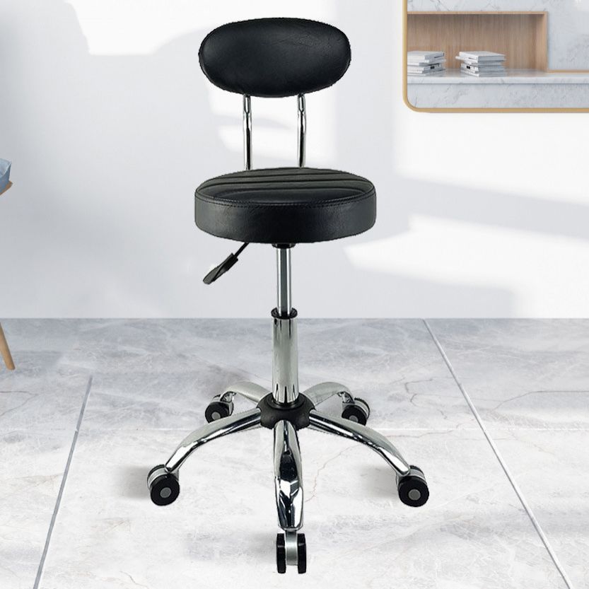 Moderno Metal Barstool de tela Taburada tapizada en el acabado mate para interiores