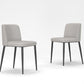 Minimalist Upholstered Armless Dining Chairs Solid Back Chairs Clearhalo 'Dining Chairs' 'Dining Tables & Seating' 'dining_chair' 'furn' 'furn_dining_chair' 'Furniture' 'furniture_dining_chair' 'Kitchen & Dining Furniture' 1200x1200_13ec6e98-cba0-4220-8f71-47373a300ffd
