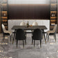 Metal Industrial Rectangular Dining Table Sintered Stone Dining Table with Metal Legs Clearhalo ' dining_table' 'Dining Tables & Seating' 'Dining Tables' 'furn' 'furn_dining_table' 'Furniture' 'furniture_dining_table' 'Kitchen & Dining Furniture' 'kitchen&dining_furn' 'kitchen' 'kitchen_dining_table' 1200x1200_13ed3311-e39d-4c2a-88fc-0722a712d03d