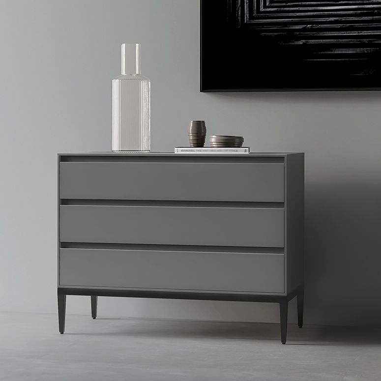 Servizio da pranzo in legno moderno ingegnerizzato 3-Drawer Server buffet 31,5 "l x 15,7" W x 25 "H