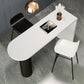 Contemporary Free Form Pub Set 1/3/4 Pieces Solid Wood Bar Table with Metal Stools Clearhalo 'Bar Furniture' 'furn' 'furn_home_bar_bar_sets' 'Furniture' 'Home Bars & Bar Sets' 'home_bar_bar_sets' 'Kitchen & Dining Furniture' 1200x1200_13efed10-ad19-4e49-bff4-f2e31a313e45