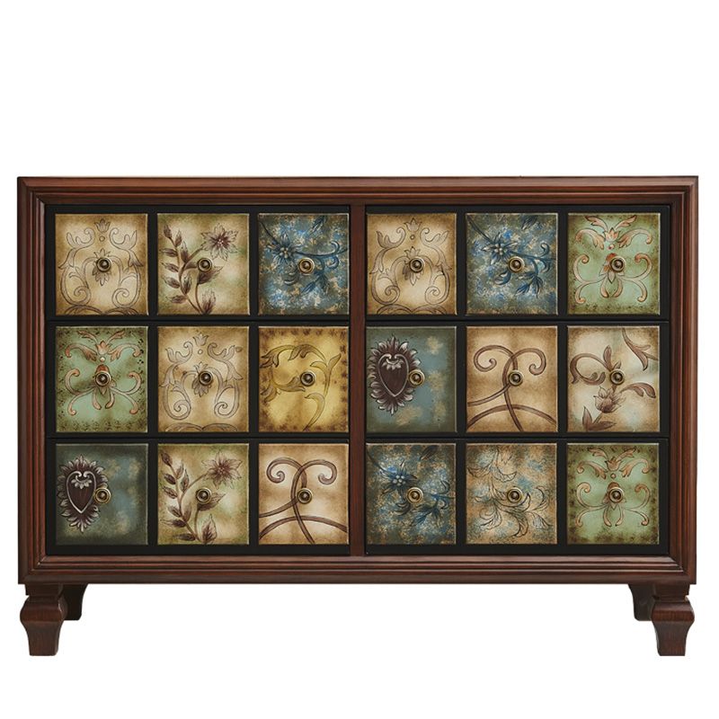 American Retro Storage Chest Solid Wood Storage Chest Dresser for Bedroom Clearhalo 'Bedroom Furniture' 'Dressers & Chests' 'dressers_chests' 'furn' 'furn_dressers_chests' 'Furniture' 1200x1200_13f137d0-4250-40af-ae15-c563a40ef974
