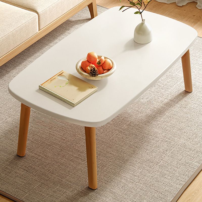 Contemporary Coffee or End Table Artificial Wood Coffee Table with Four Legs Clearhalo 'Coffee & Accent Tables' 'Coffee Tables' 'coffee_tables' 'furn' 'furn_coffee_tables' 'Furniture' 'Living Room Furniture' 1200x1200_13f3ae3a-cbf0-4af0-823f-d244a54206d2