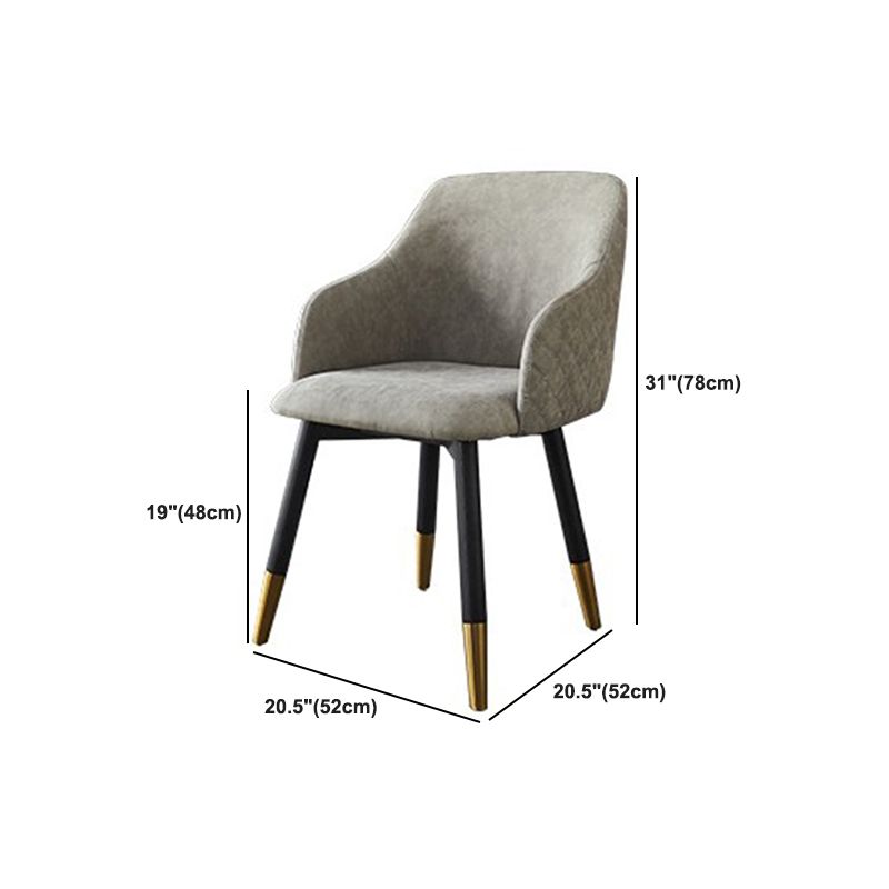 Ensemble de table à manger en marbre 1/2/7 PCS Table à manger rectangulaire avec chaises de bras