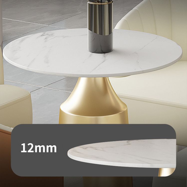 Glam 1/3/5 Pieces Dining Room Set Sintered Stone Dining Table Clearhalo 'Dining Room Sets' 'Dining Tables & Seating' 'dining_room_set' 'furn' 'furn_dining_room_set' 'Furniture' 'furniture_dining_room_set' 'Kitchen & Dining Furniture' 1200x1200_13f5e558-b3ba-4452-aaac-a9f9e145a177