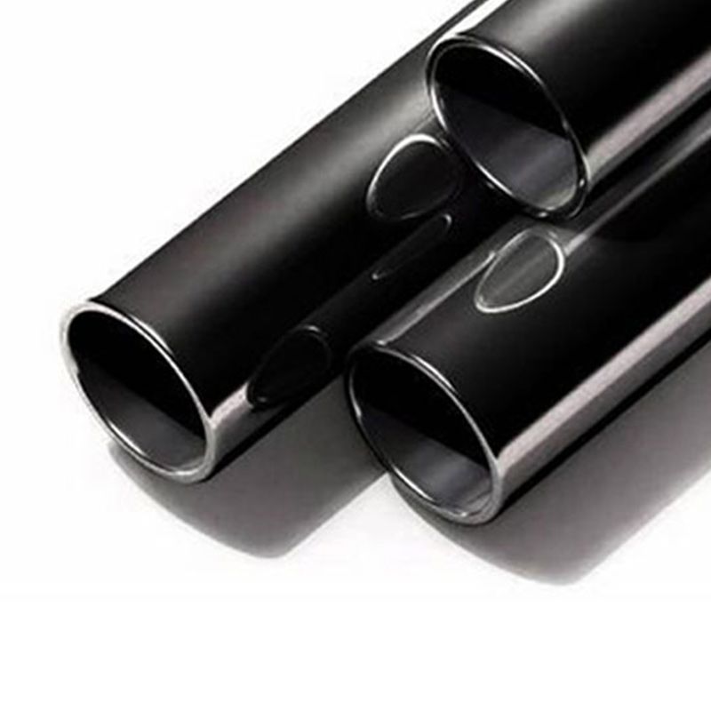 Letto a frame aperto nero/nero da 50 "letto in metallo alto con testiera