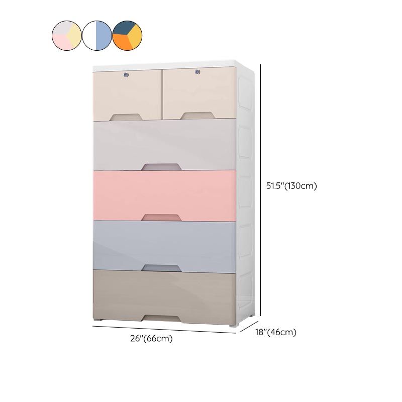 Non-Hanging Armoire with Drawer Contemporary Storage Cabinet Clearhalo 'Armoires & Wardrobes' 'armoires_wardrobes' 'Bedroom Furniture' 'furn' 'furn_armoires_wardrobes' 'Furniture' 1200x1200_1400c150-fee1-425e-9e89-8f03b94b9cf8