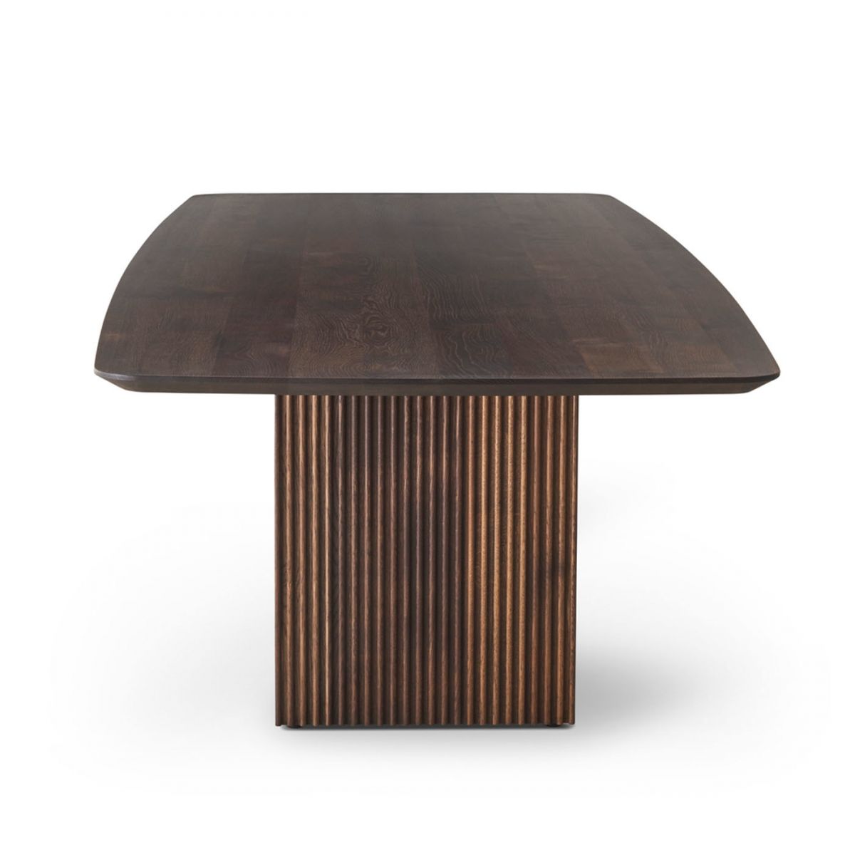 Contemporary Style Wood Office Desk Rectangular Shape Task Desk with 2 Legs in Dark Brown Clearhalo 'furn' 'furn_office_desk' 'Furniture' 'Office Desks' 'Office Furniture' 'office_desk' 1200x1200_1405589a-d4f2-4bb4-aa1a-9300d2edd184
