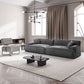 Nordic Living Room Square Arm Standard Sofa Dark Gray Geunine Leather Settee Clearhalo 'furn' 'furn_sofas' 'Furniture' 'furniture_sofas' 'Living Room Furniture' 'Sofa' 'sofas' 1200x1200_1408650d-8368-451c-9fd3-b6197311fec5