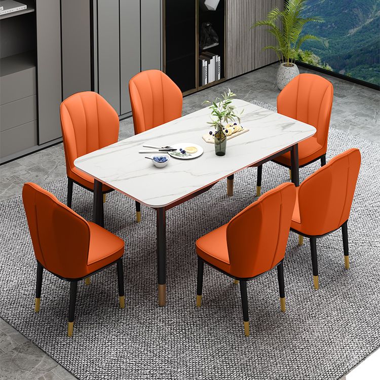 European Glam Style Metal Chairs Kitchen Dining Room Wingback Side Chair Set Clearhalo ' kitchen&dining_furn' 'Dining Chairs' 'Dining Tables & Seating' 'dining_chair' 'furn' 'furn_dining_chair' 'Furniture' 'furniture_dining_chair' 'Kitchen & Dining Furniture' 'kitchen' 1200x1200_1408869e-471c-4b80-a4ee-87d415024810