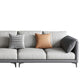 Removable Cushions Sectionals,Pillow Top Arm,33" H Sectionals in Grey