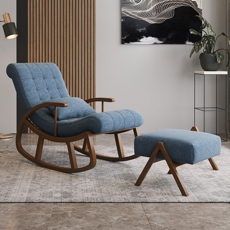 25.59" L x 46.45" W x 31.10" H Lounge Chair Solid Wood Frame Accent Chair for Living Room Clearhalo 'Accent Chairs' 'accent_chairs' 'Chairs & Seating' 'furn' 'furn_accent_chairs' 'Furniture' 'Living Room Furniture' 1200x1200_140f76a2-534b-4d16-b9cd-9713aa91cc0d