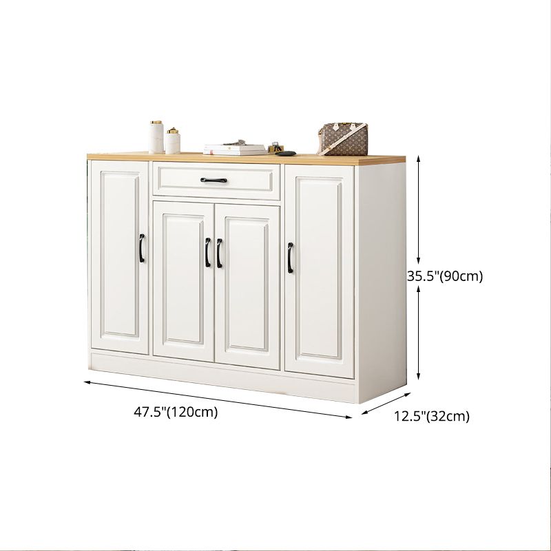 Modern Style Combo Dresser Bedroom Wooden Storage Chest Dresser with Drawers and Doors Clearhalo 'Bedroom Furniture' 'Dressers & Chests' 'dressers_chests' 'furn' 'furn_dressers_chests' 'Furniture' 1200x1200_141142eb-25ba-4a5e-ad2d-ef58f7954207