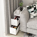 Scandinavian Natural/White Bedside Table 20" H Wood Nightstand with Storage Clearhalo 'Bedroom Furniture' 'furn' 'furn_night_stand' 'Furniture' 'night_stand' 'Nightstands' 1200x1200_1413a1e9-55ef-4ea7-832a-691a64904345