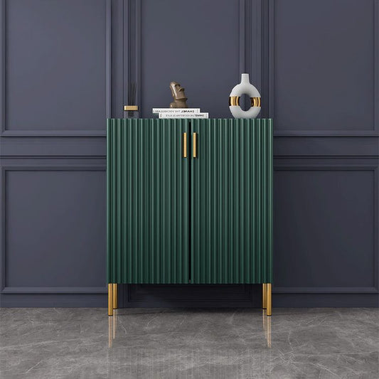 Sideboard in legno in stile glam sideboard da pranzo con porte per soggiorno