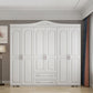White French Country Wardrobe Armoire Engineered Wood Wardrobe Clearhalo 'Armoires & Wardrobes' 'armoires_wardrobes' 'Bedroom Furniture' 'furn' 'furn_armoires_wardrobes' 'Furniture' 1200x1200_1417e4a3-82f1-4659-95ae-20ad0dcc5801