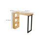 Indoor Contemporary Bar Dining Table Rectangle Pine Wood Bar Table Clearhalo 'Bar Furniture' 'Bar Tables' 'bar_tables' 'furn' 'furn_bar_tables' 'Furniture' 'Kitchen & Dining Furniture' 1200x1200_1419eef6-0188-47f1-a58b-b3a59cc132df