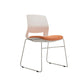 Contemporary No Arm Task Chair Orange Conference Chair for Office