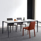 Minimalist Sintered Stone Standard Dining Table Rectangle Kitchen Dining Table with 4 Legs Base Clearhalo ' dining_table' 'Dining Tables & Seating' 'Dining Tables' 'furn' 'furn_dining_table' 'Furniture' 'furniture_dining_table' 'Kitchen & Dining Furniture' 'kitchen&dining_furn' 'kitchen' 'kitchen_dining_table' 1200x1200_141b0432-0571-4252-a508-f616d7e1a8c2