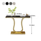 11.81 "W Glam Console Accent Table Antieke afwerking Console Sofa Tabel