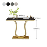 11.81 "W Glam Console Accent Table Antieke afwerking Console Sofa Tabel