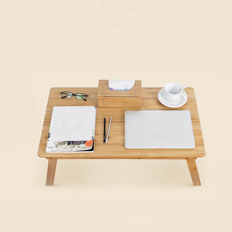 Bureau de bureau contemporain Bureau de forme rectangulaire en bois avec 4 jambes