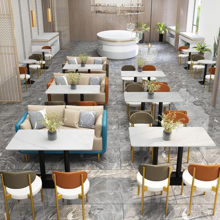 Industrial Dining Table White Sintered Stone Table with Black Metal Base for Dining Room Clearhalo ' dining_table' 'Dining Tables & Seating' 'Dining Tables' 'furn' 'furn_dining_table' 'Furniture' 'furniture_dining_table' 'Kitchen & Dining Furniture' 'kitchen&dining_furn' 'kitchen' 'kitchen_dining_table' 1200x1200_1425affa-1639-4a6c-8526-bb41e17f8fa6