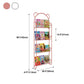 Scandinavian Wall Mounted Bookshelf Iron Vertical Bookcase for Home Clearhalo 'Bookcases' 'furn' 'furn_bookcases' 'Furniture' 'furniture_bookcases' 'Office Furniture' 1200x1200_1428097c-5c62-4eb2-a418-b664ca729fc5