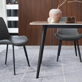 Metal Modern Rectangle Dining Table Sintered Stone Dining Table for Kitchen and Dining Room Clearhalo ' dining_table' 'Dining Tables & Seating' 'Dining Tables' 'furn' 'furn_dining_table' 'Furniture' 'furniture_dining_table' 'Kitchen & Dining Furniture' 'kitchen&dining_furn' 'kitchen' 'kitchen_dining_table' 1200x1200_14289dba-a8c5-4a5d-bb1f-59435dd41ab0