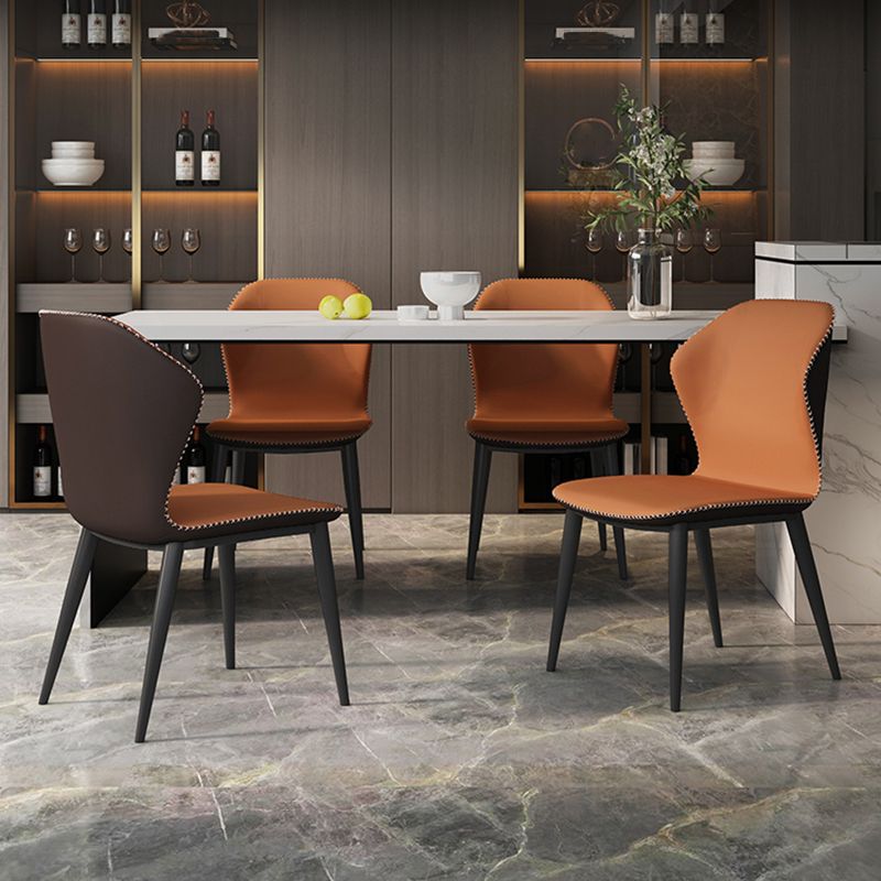 Polsterer Seitenstuhl Set moderne Seitenstühle für Esszimmer