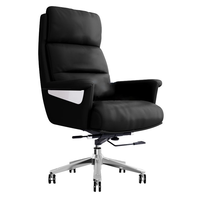 29"W Contemporary Managers Chair High Back Leather Executive Chair Clearhalo 'furn' 'furn_office_chair' 'Furniture' 'Office Chairs' 'Office Furniture' 'office_chair' 1200x1200_142e56bf-6f2a-4387-af46-898d7cb8372c