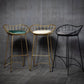 Industrial Metal Round Barstool Patio Bar Stool with Metal Legs Clearhalo 'Bar Furniture' 'Bar Stools' 'bar_stools' 'furn' 'furn_bar_stools' 'Furniture' 'Kitchen & Dining Furniture' 1200x1200_143061ee-926f-4076-95ee-d8199c961660